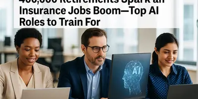 400,000 Retirements Spark an Insurance Jobs Boom—Top AI Roles to Train For